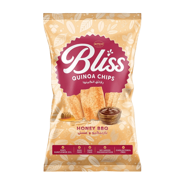 Bliss Quinoa Chips Honey BBQ