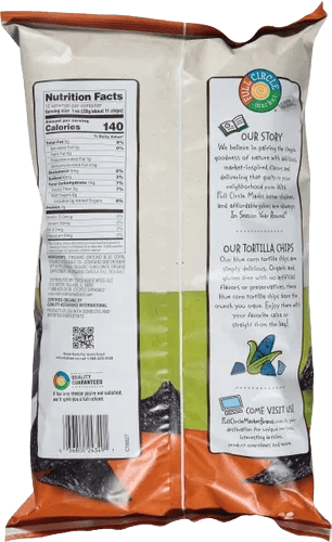 Full Circle Market Organic Blue Corn Tortilla Chips