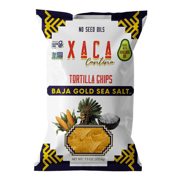 XACA Cantina Tortilla Chips Baja Gold Sea Salt