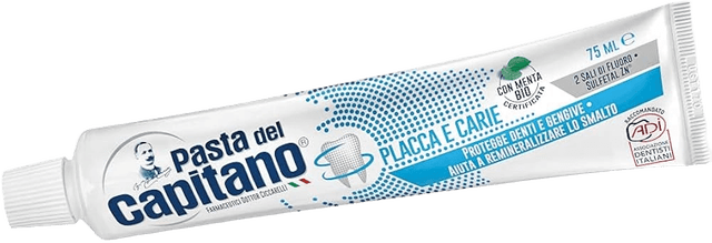 Pasta del Capitano Placca e Carie