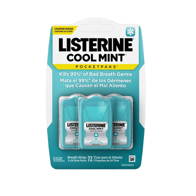 Listerine Cool Mint Pocketpaks Breath Strips