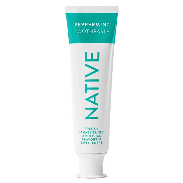 Native Fluoride Anticavity Toothpaste Whitening Wild Mint & Peppermint Oil