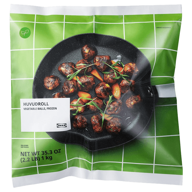 Ikea Huvudroll Vegetable Balls Frozen
