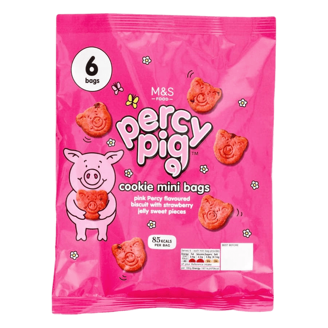 M&S Percy Pig Cookie Minis