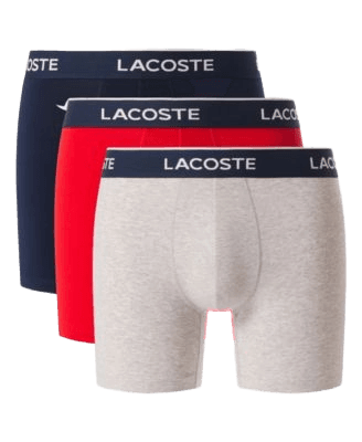 Lacoste Men's Logo Waistband Boxer Briefs