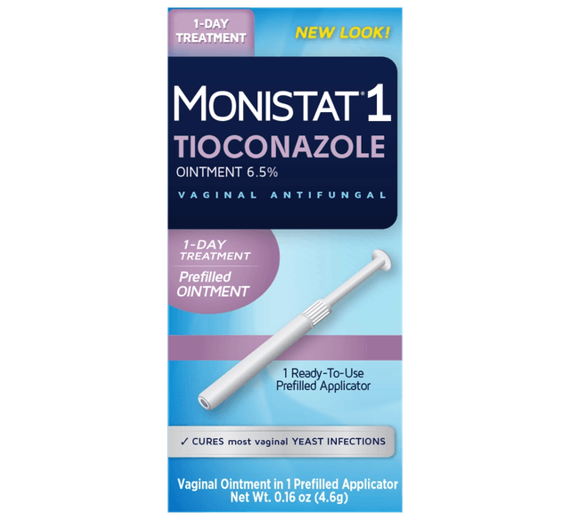 Monistat 1 Tioconazole Ointment 6.5%