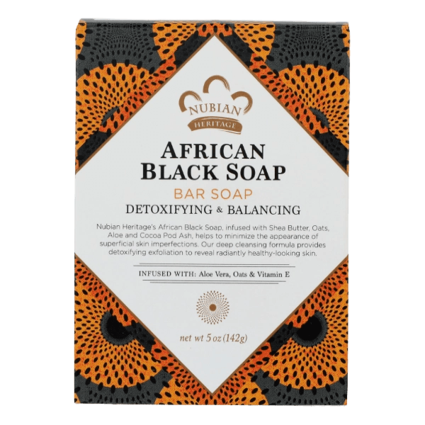 Nubian Heritage Detoxifying Bar Soap