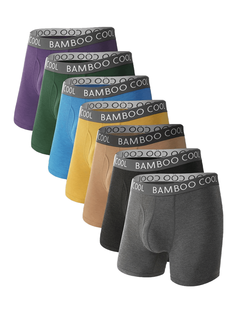 BAMBOO COOL Men's Boxer 7 Pack