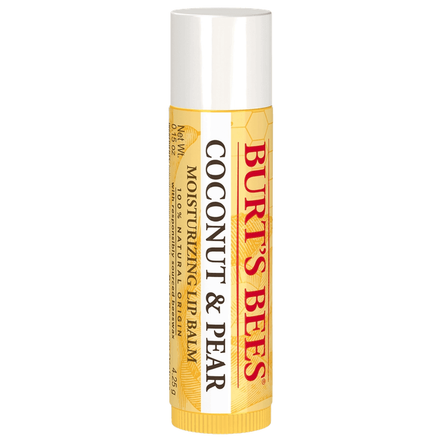 Burt s Bees 100% Natural Moisturizing Lip Balm Coconut & Pear