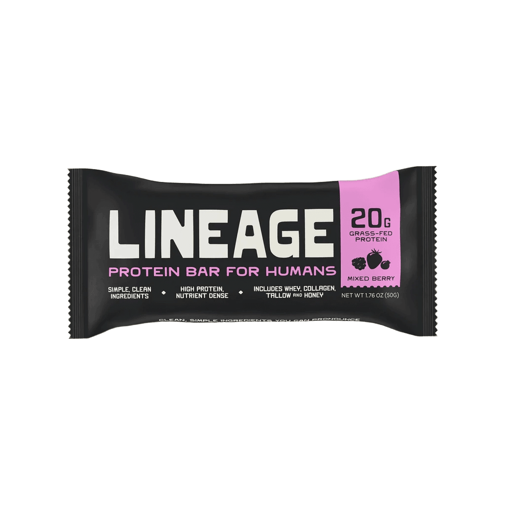 Lineage Provisions Protein Bar Mixed Berry