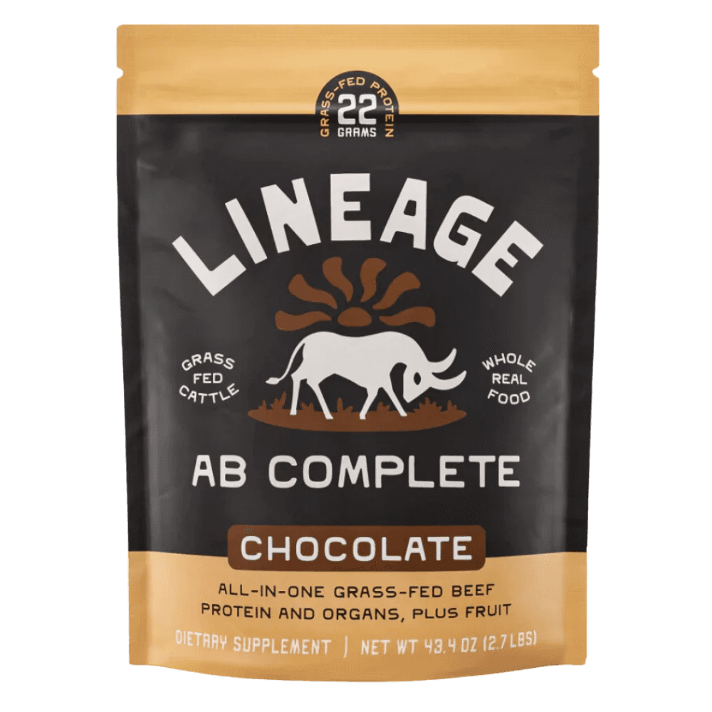 Lineage Provisions Animal-based Complete Protein Powder Chocolate