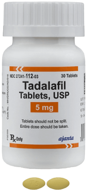 Tadalafil Tablets, USP 5 mg
