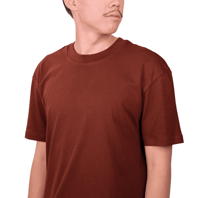 SOJAO Organic Cotton Men's Tee Rust