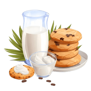 Goats milk n’ cookies