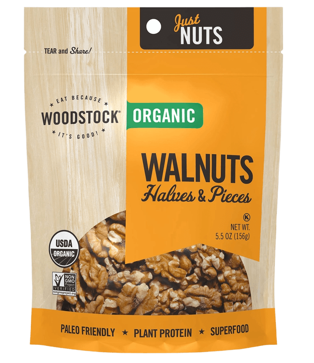 Woodstock Organic Walnuts Halves & Pieces