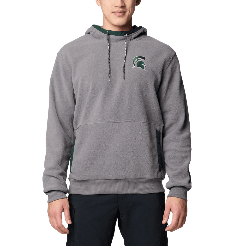 Columbia Men's Collegiate Flanker™ Fleece Hoodie - Michigan State