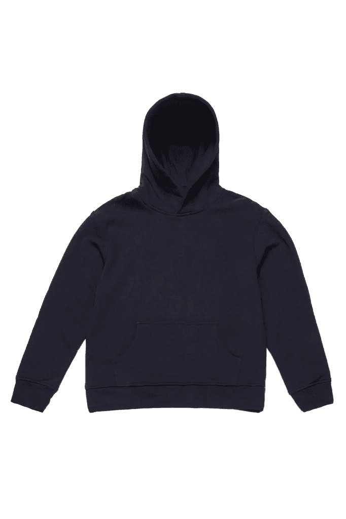 Harvest & Mill Men's Organic Hoodie Sweatshirt Black