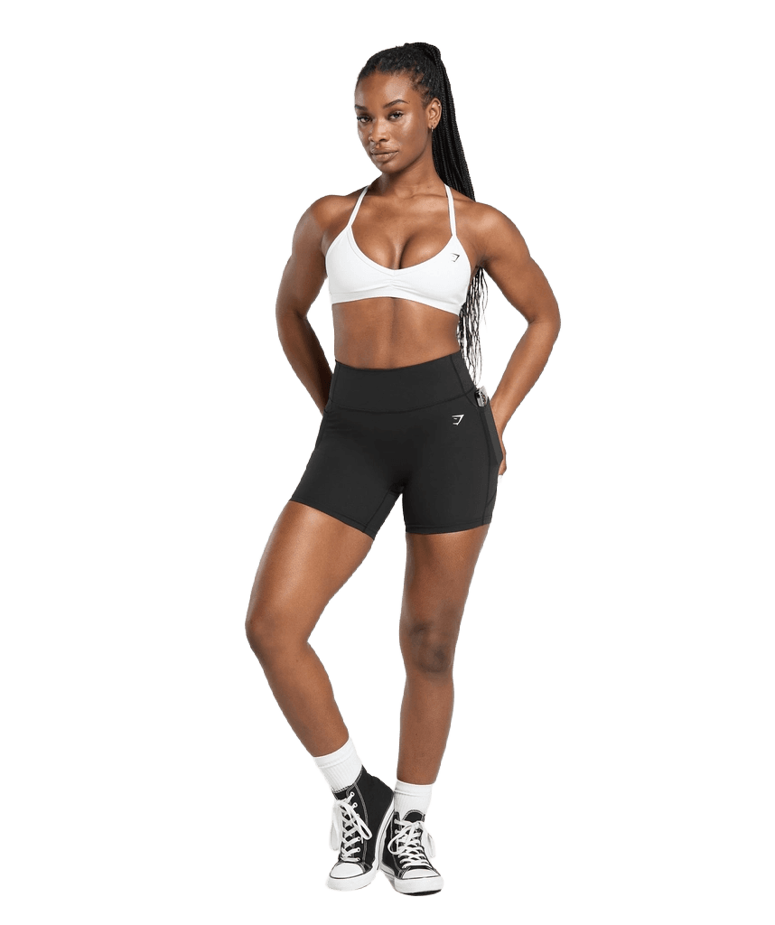 Gymshark Female Lifting Pocket Shorts Black