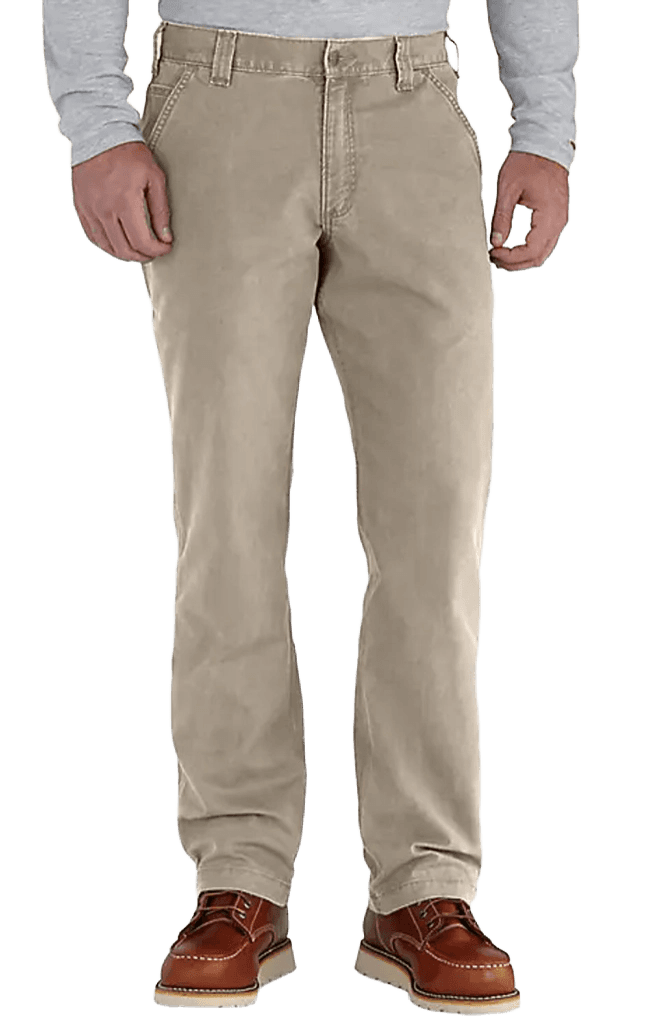 Carhartt Relaxed Straight Rigby Canvas Dungaree Work Pants