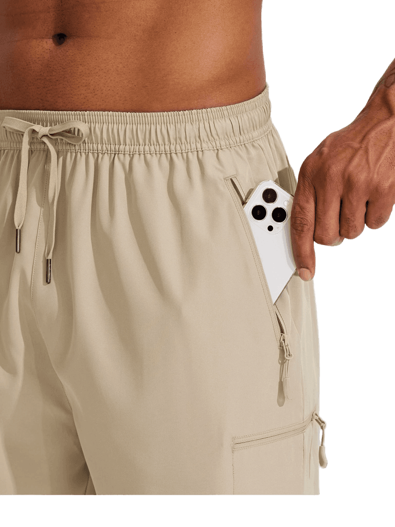 WILLIT Men's Lightweight Cargo Shorts 7 Inch