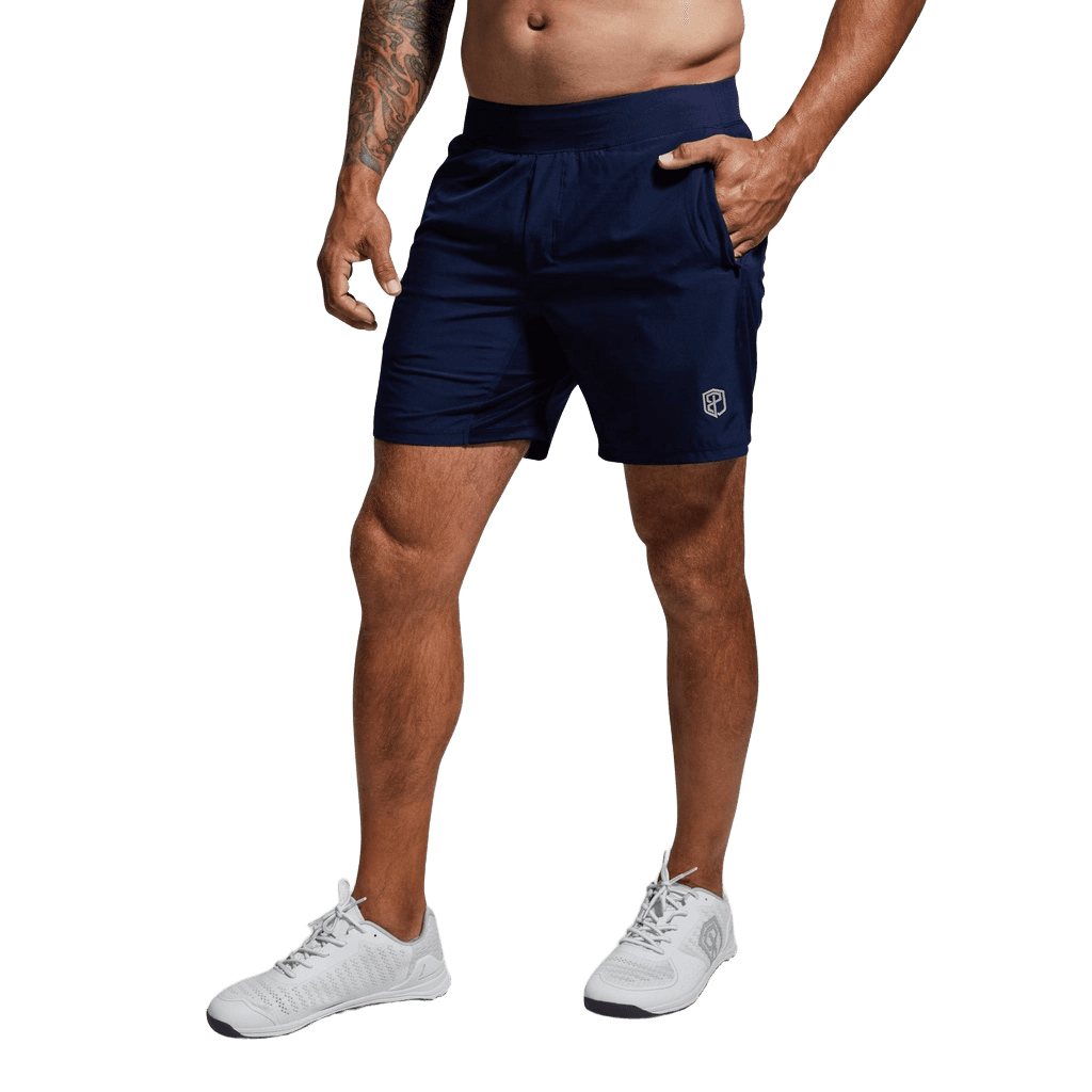 Born Men’s Shorts with Compression Liner Navy