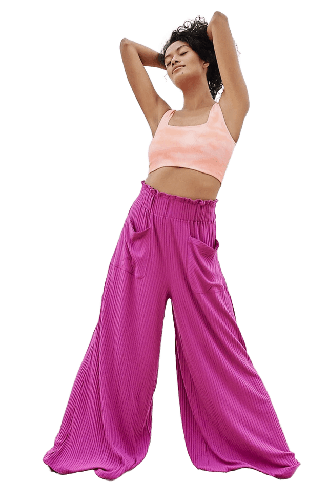 Free People All Play Wide-Leg Trousers