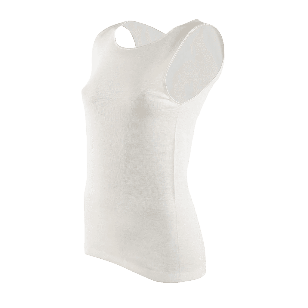 JANUS WOOL Singlet ull/silke - Iris Light