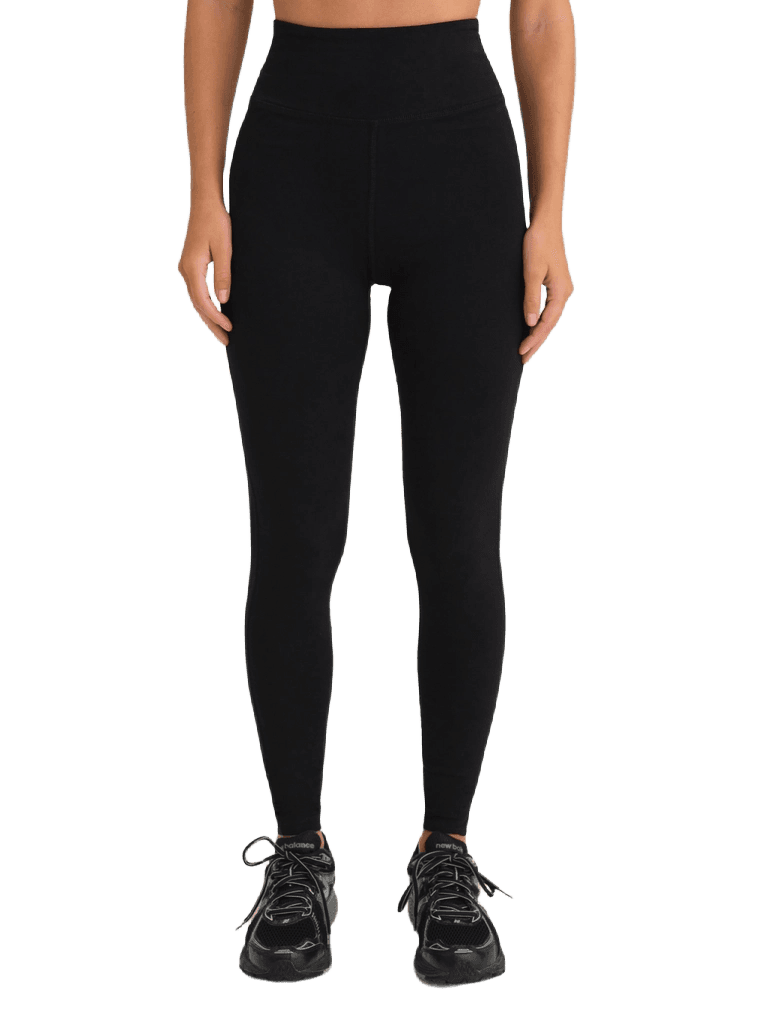 MATE Organic Stretch Full Length Legging Jet Black