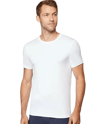 32 Degrees Cool Short Sleeve Crew Neck White 3 Pack