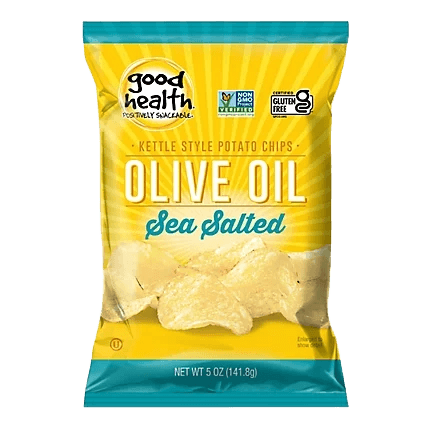 Good Health Kettle Style Potato Chips Sea Salted