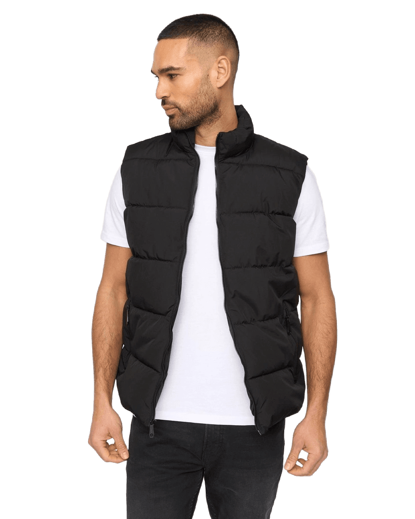 Bewley & Ritch Black Stanten Gilet Unisex