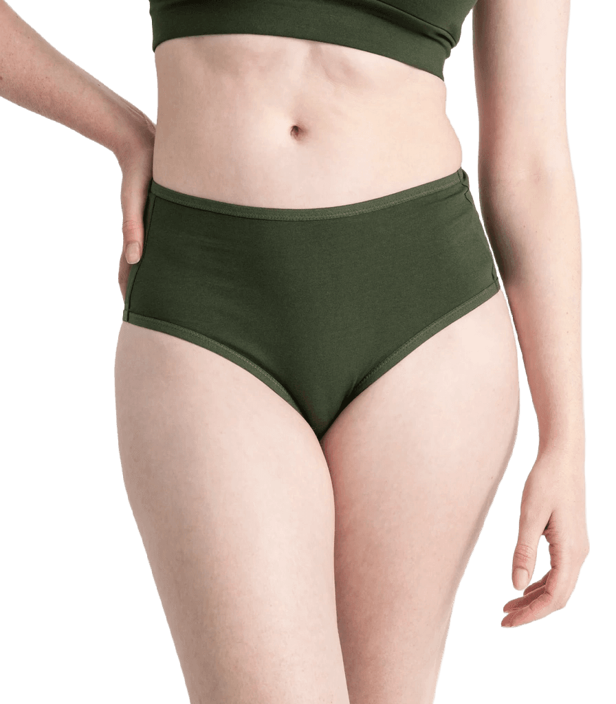 BHUMI Organic Cotton Hi Cut Brief (2 Pack)