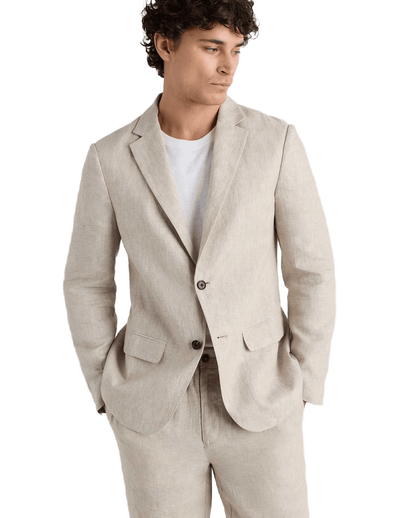 100% European Linen Blazer