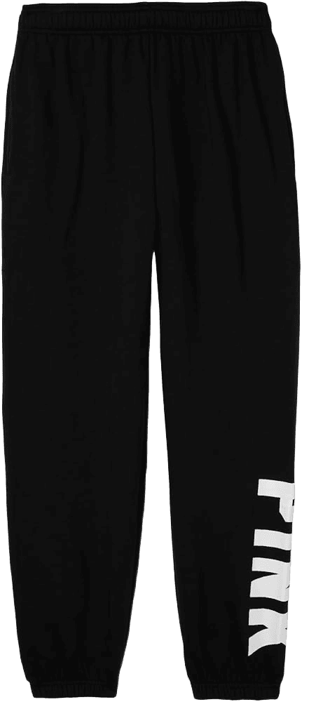 Pink by Victoria's Secret Pink Campus Pants Black