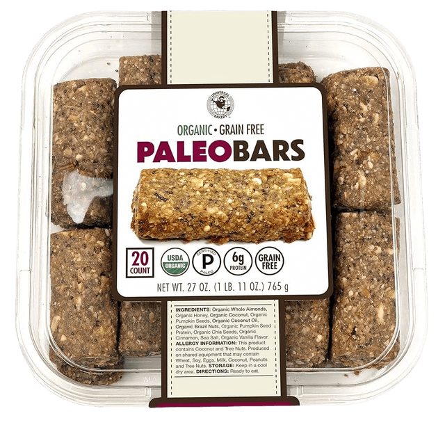 PaleoBars Organic Grain Free Snack Bar