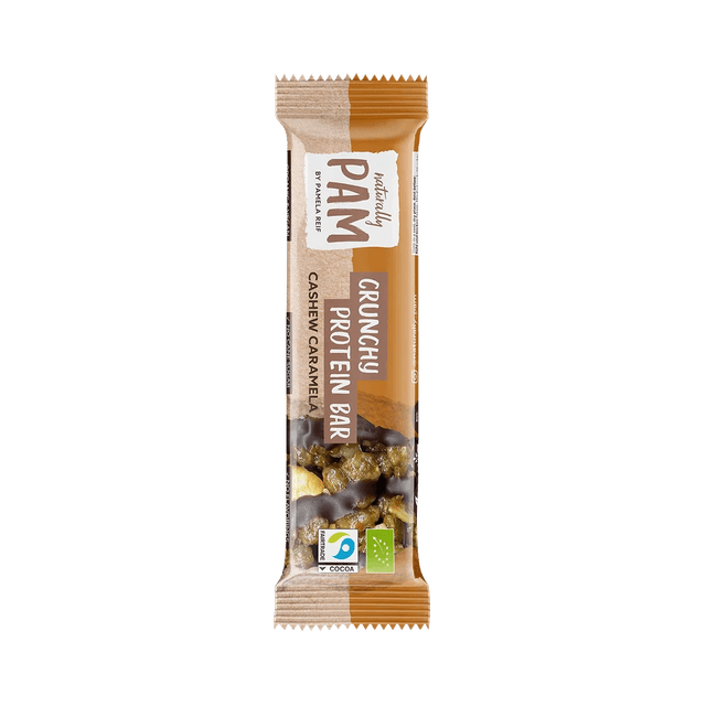 Naturally PAM! Crunchy Protein Bar Cashew Caramel