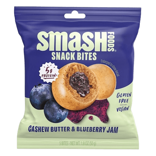 Smpl Foods Jam-Packed Bites Cashew Butter & Blueberry