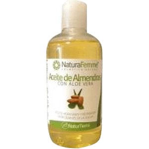 NaturaFemme Aceite de Almendras CON ALOE VERA plastic bottle