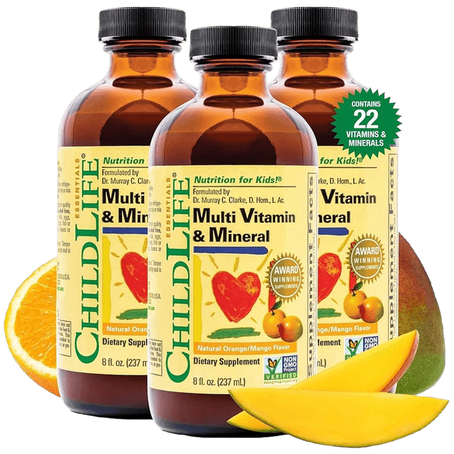 Childlife Essentials Kids Multivitamin & Mineral - Natural Orange & Mango