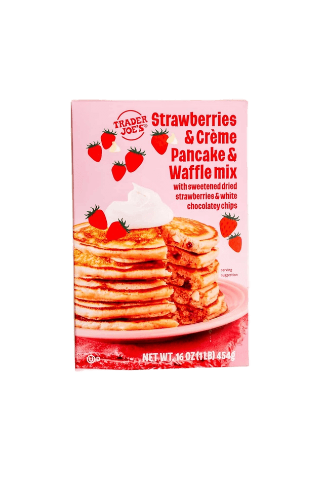 Trader Joe's Strawberries & Crème Pancake & Waffle mix