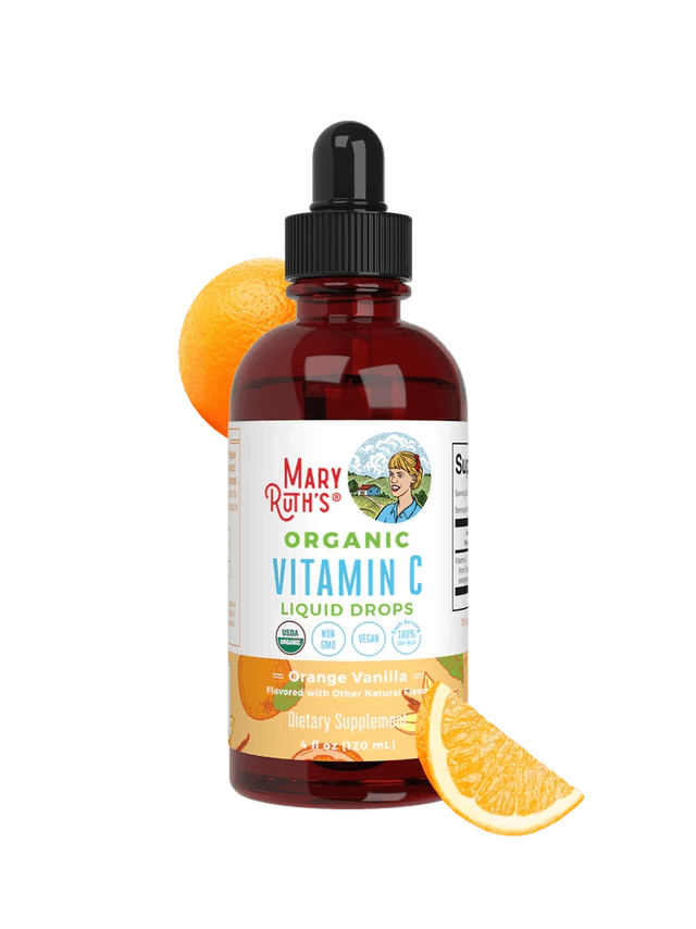 Mary Ruth's Organic Vitamin C Liquid Drops Orange Vanilla