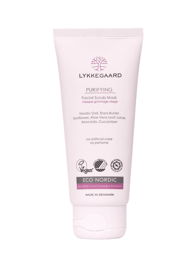 LYKKEGAARD Purifying Facial Scrub Mask