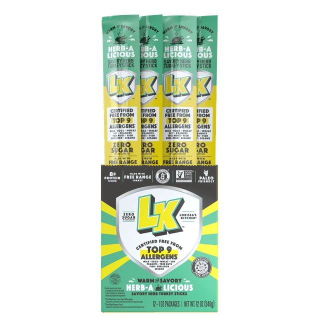 Link Nutrition Herb-A-Licious Savory Herb Turkey Stick