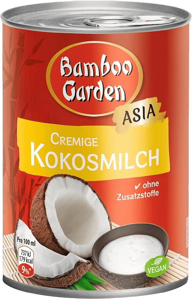 Bamboo Garden Kokosmilch can