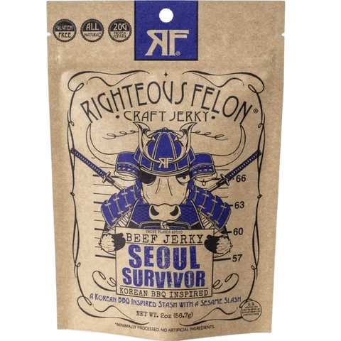 Righteous Fеlon Seoul Survivor Beef Jerky