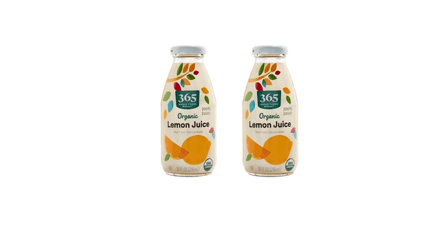 Whole Foods Market Liquid Lemon Elixir Glass bottle