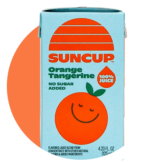 SUNCUP Orange Juice No Sugar Added Carton