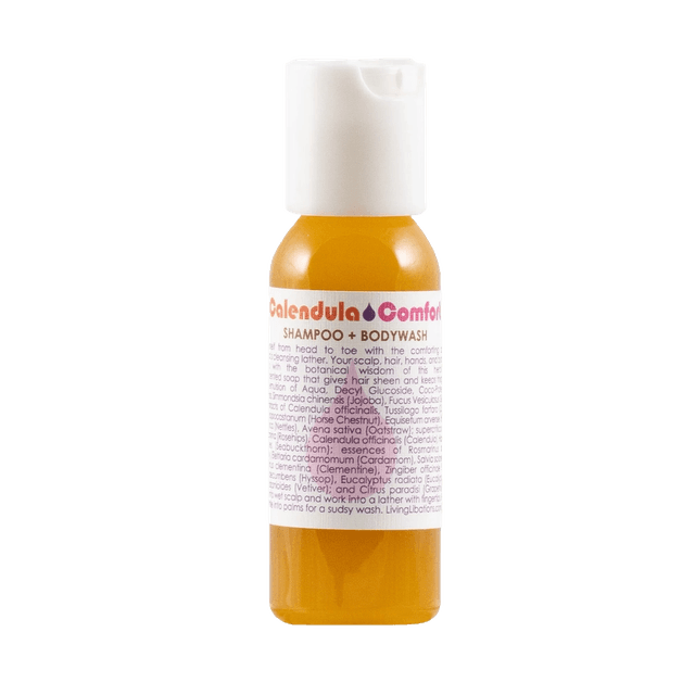 Living Libations Calendula Comfort Shampoo + Bodywash