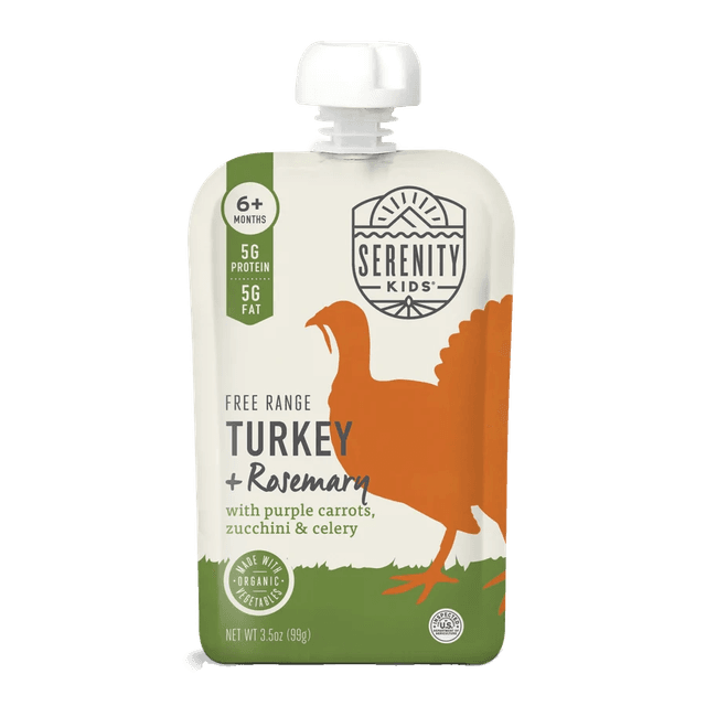 Serenity Kids Turkey + Rosemary pouch