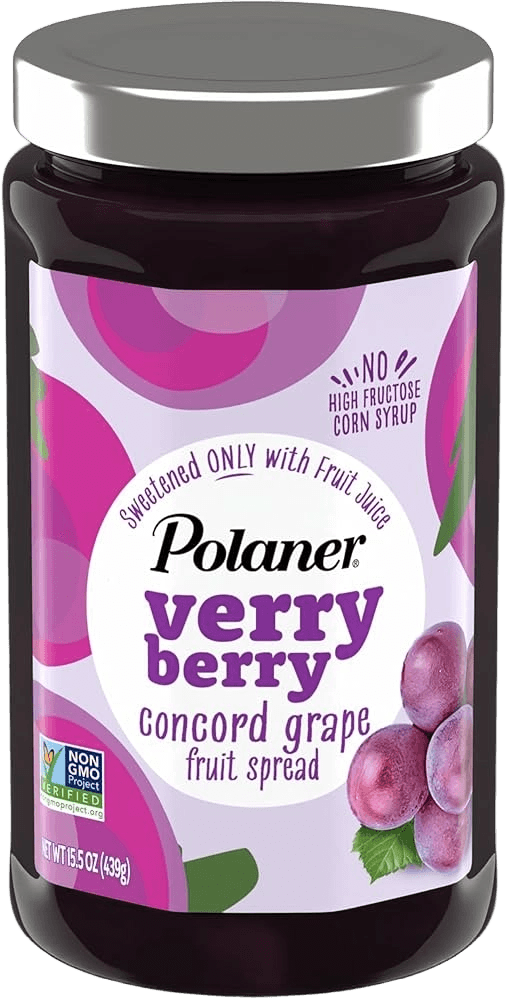 Polaner Verry Berry Concord Grape Fruit Spread